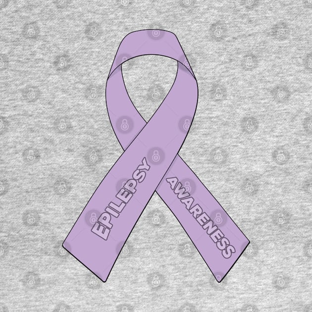 Epilepsy Awareness Ribbon by DiegoCarvalho